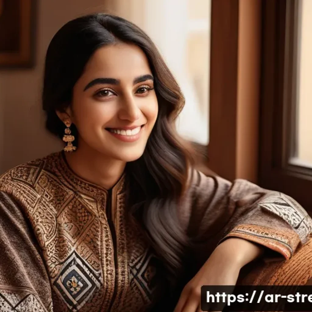 스트레스 해소에 좋은 음식   다크 초콜릿 - A serene Middle Eastern woman enjoying a small piece of dark chocolate in a cozy living room decorat...